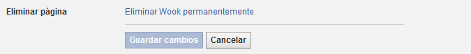 eliminar pagina facebook 3