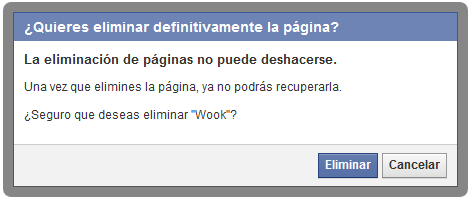 eliminar pagina facebook 4
