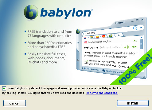 eliminar babylon search