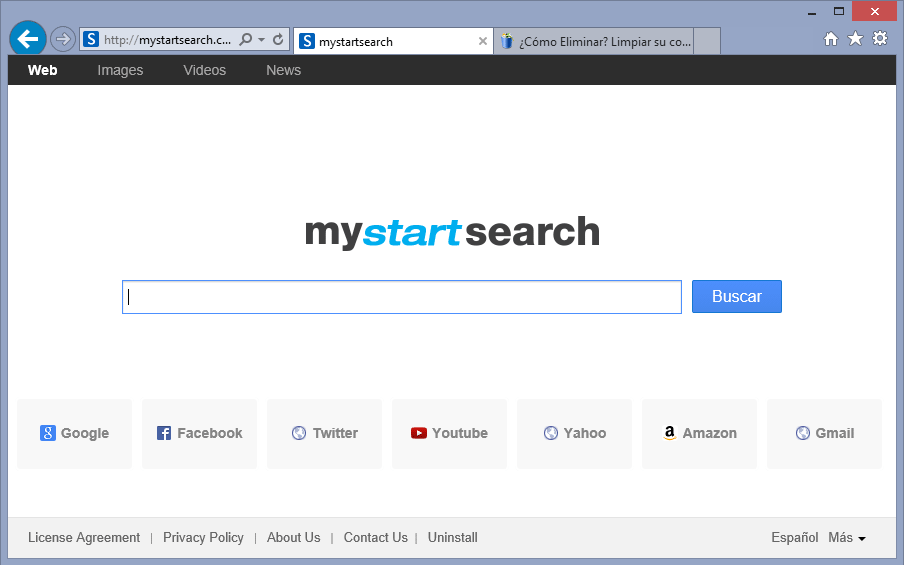 Eliminar Mystartsearch