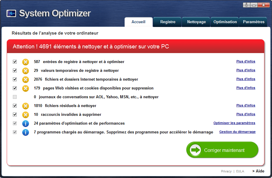 system optimizer