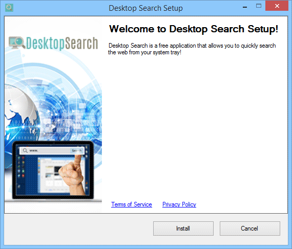 desktop search install