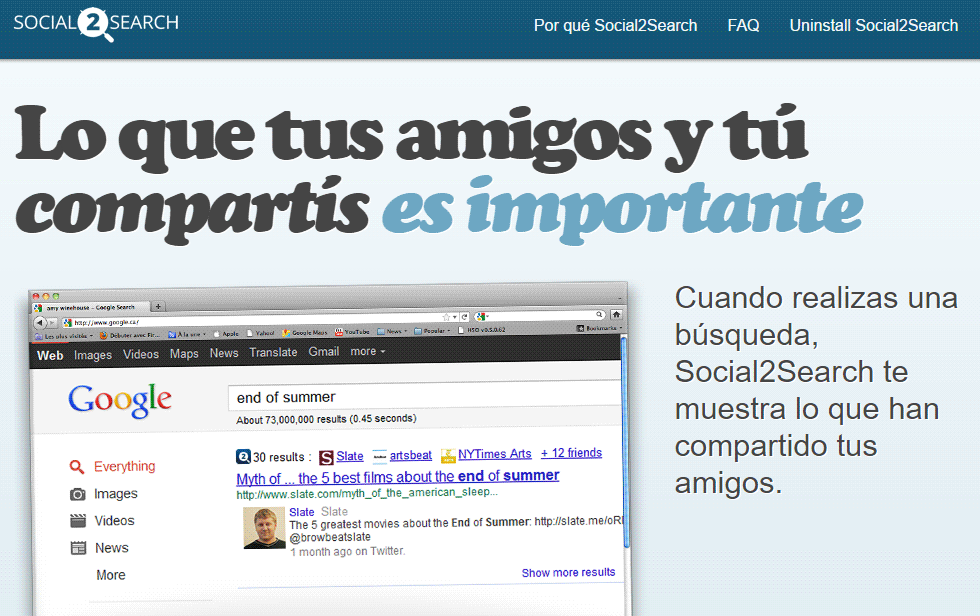 eliminar social2search